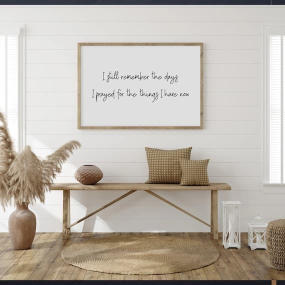 Inspirational Quote Wall Art