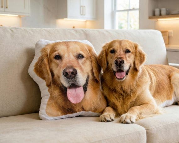 Custom Pet Shaped Pillow