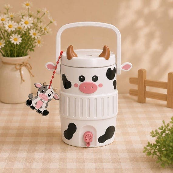 Cow Can Cooler 3D Printable Model