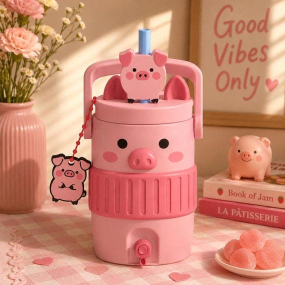 Pig Can Cooler 3D Printable Model