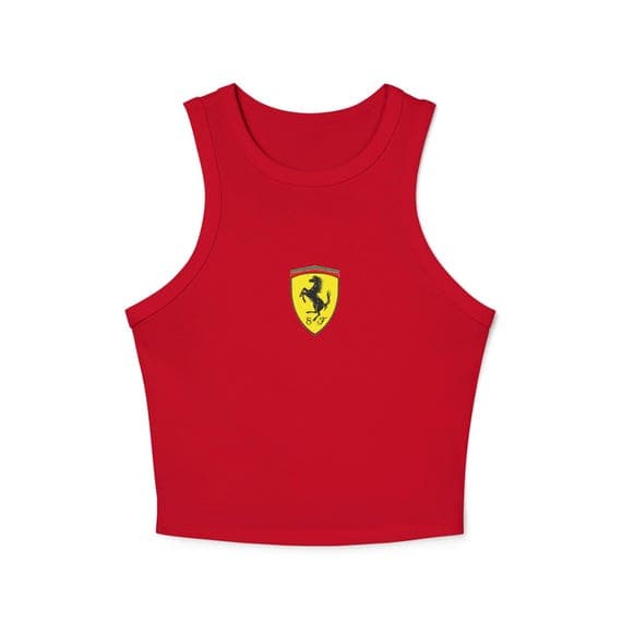 Formula 1 Racer Ribbed Tank | F1 Shirt | Gift for Race Fan | Race Day Outfit | Red Bull, Ferrari, McLaren, Aston Martin