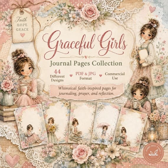 Graceful Girls Faith Journal Pages