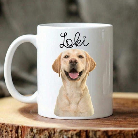 Custom Pet Portrait Ceramic Mug