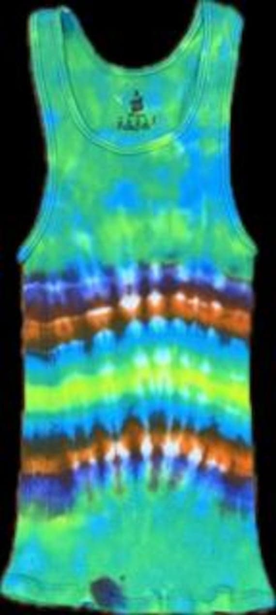 Kids Medium Tie Dyed Tank Top