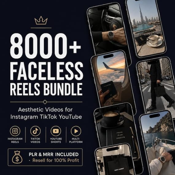 Faceless Video Bundle with PLR and MRR Rights