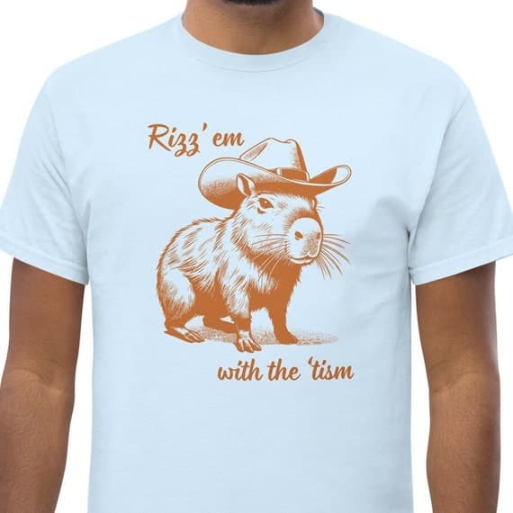 Capybara Cowboy T-shirt