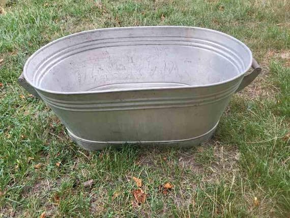 Large Aluminum Planter Box with Wooden Handles