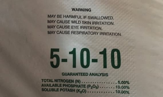 5-10-10 All purpose Pellet Fertilizer Lawn & Garden
