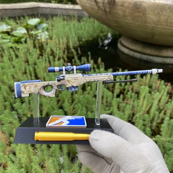 Queen's Gambit AWP Skin Miniature Model