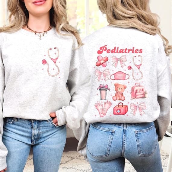 Pediatric RN Crewneck Sweatshirt