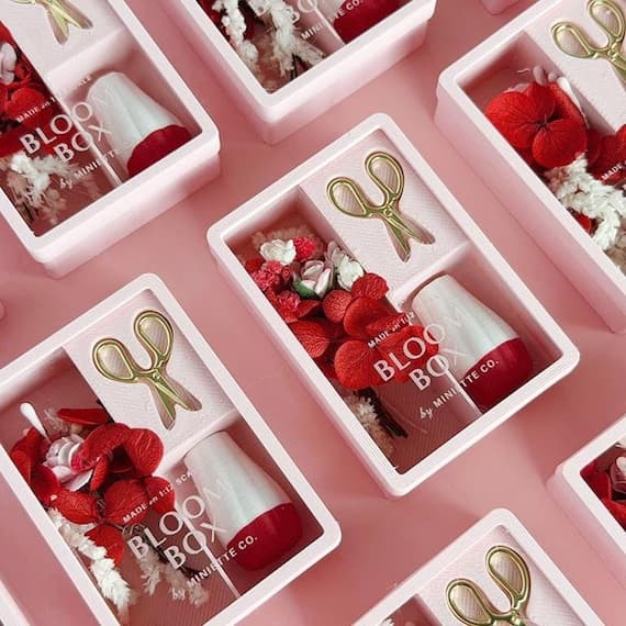 Blush Floral Miniature Gift Set