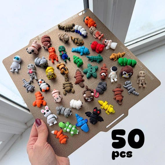 Mini animal fidget toy pack