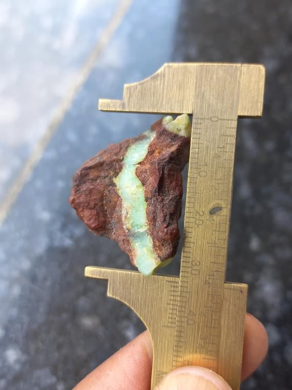 Raw Chrysoprase Loose Gemstone Cabochon (48 Carats)