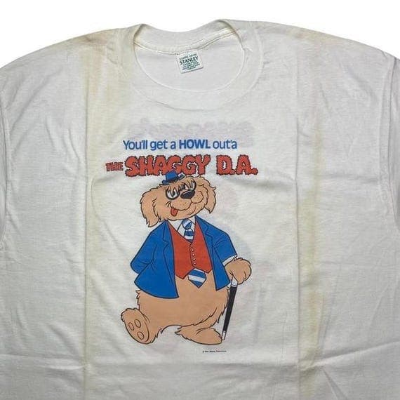 Vintage 70s The Shaggy DA x Walt Disney movie promo shirt - XL