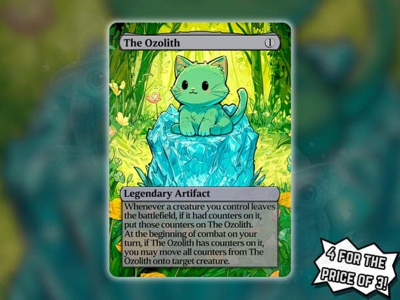 The Ozolith Cat Version Proxy Card