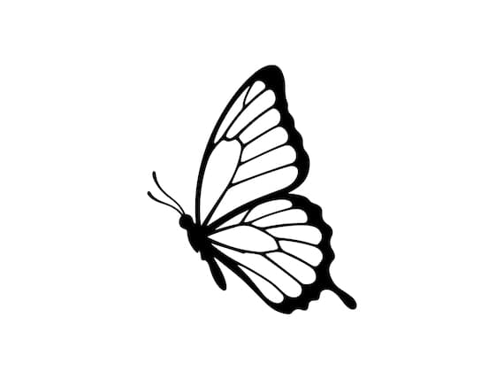Elegant Butterfly SVG Cut File