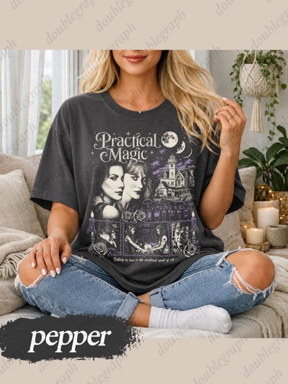 Vintage Halloween Horror Characters T-shirt